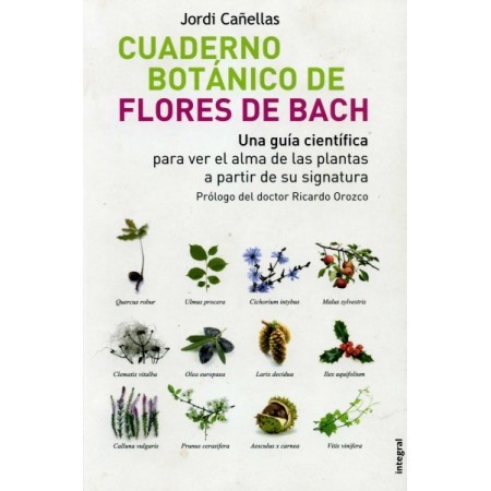 Cuaderno botánico de flores de Bach.Una guía científica para ver el alma de las plantas a partir de 